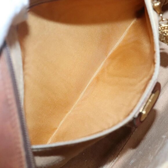 GUCCI Micro GG Supreme Shoulder Bag PVC Beige Gold 001 115 5443 Auth bs27554 - Picture 12 of 16